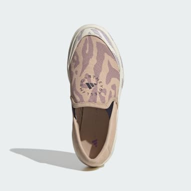 adidas by Stella McCartney สีแดง รองเท้าทรงสลิปออน adidas by Stella McCartney Court