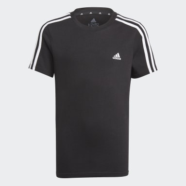 adidas Essentials 3-Stripes T-skjorte Svart