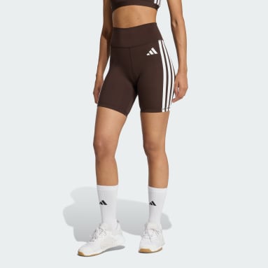 Optime Essentials 3-Stripes Short Leggings