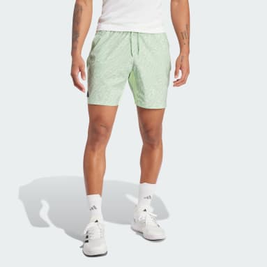 Men Tennis Green Tennis HEAT.RDY Pro Printed Ergo 7-Inch Shorts