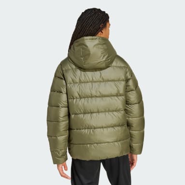 Essentials CLIMAWARM Synthetic Down Puffer Hooded Jackets