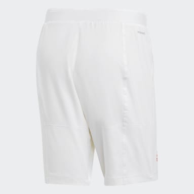Shorts de Tenis Ergo Engineered Blanco Hombre Tenis