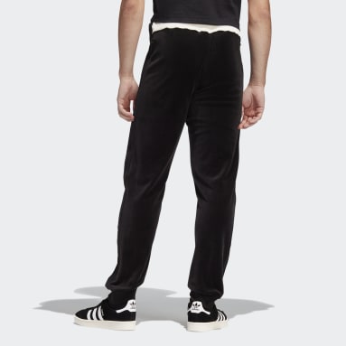 Pantalon adidas SPRT Velour 3-Stripes Noir Hommes Originals