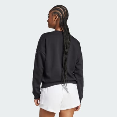 Animal Print 3-Stripes French Terry Sweatshirt