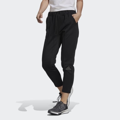 Women's Essentials Black adidas x Zoe Saldana Primegreen 7/8 Pants