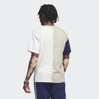 T-shirt Half Split Beige Hommes Originals