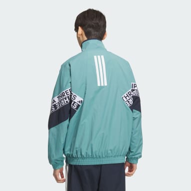 adidas 水色 ジップアップジャケットとショートパンツセット アディダスオリジナルス adidas originals セットアップ 上下