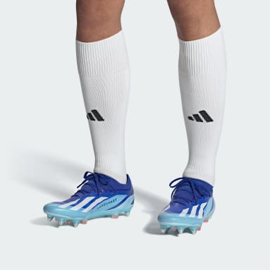 Botines de Fútbol X Crazyfast.1 Terreno Suave Azul Fútbol