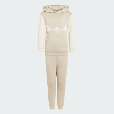 Ensemble à capuche Adicolor Beige Enfants 4-8 Years Originals