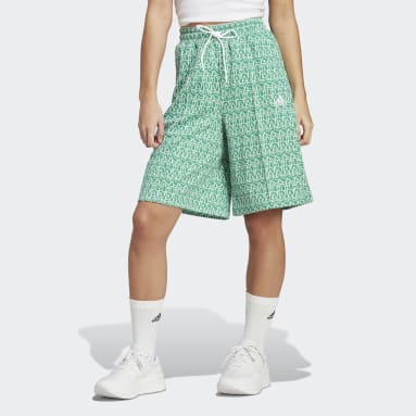 Women Sportswear Green adidas Allover Graphic Culottes
