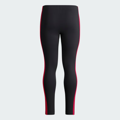 Indiana Hoosiers Essentials 3-Stripes Cotton Legging