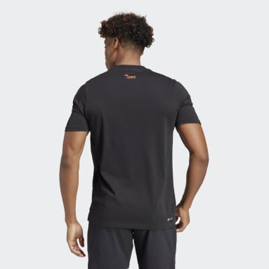 Camiseta AEROREADY Tennis Roland Garros Graphic Negro Hombre Tenis