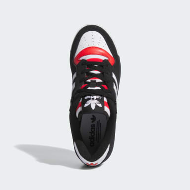 Adidas high tops red black and white new arrivals