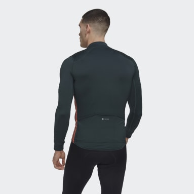 Maillot The COLD.RDY Long Sleeve Cycling Vert Hommes Cyclisme