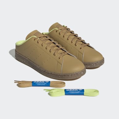 Men Lifestyle Beige Stan Smith Plant and Grow Mules