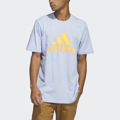 T-shirt graphique Logo Pen Fill Sportswear Bleu Hommes Sportswear