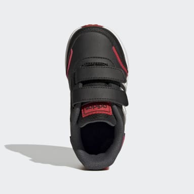 Scarpe VS Switch 3 Lifestyle Running Hook and Loop Strap Nero Bambini Sportswear