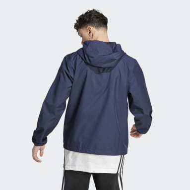 Men Sportswear Blue Essentials RAIN.RDY Jacket