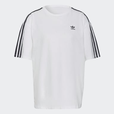 T-shirt Adicolor Classics Oversize blanc Femmes Originals