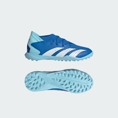 Children Soccer Blue Predator Accuracy.3 Turf Soccer Shoes