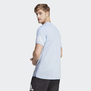 Playera Run It Azul Hombre Running