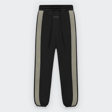 Men Fear of God Athletics Black Fear of God Athletics Suede Fleece Sweat Pants