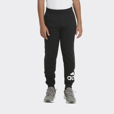 adidas Train Icons 3 Stripes Joggers Big Pants Black