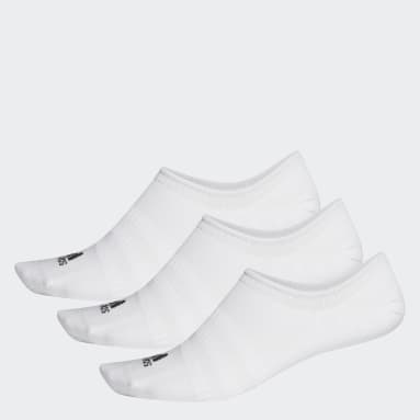 Training White No-Show Socks 3 Pairs