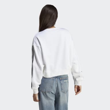 Sweat-shirt Adicolor Classics blanc Femmes Originals