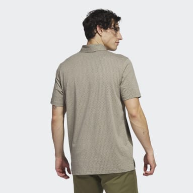 Men Golf Green Go-To Print Golf Polo Shirt