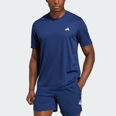 Heren Fitness En Training blauw AEROREADY Designed for Movement T-shirt