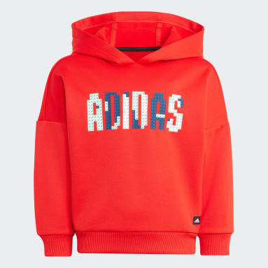 Sudadera con capucha adidas x Classic LEGO® Winter Rojo Niño Sportswear
