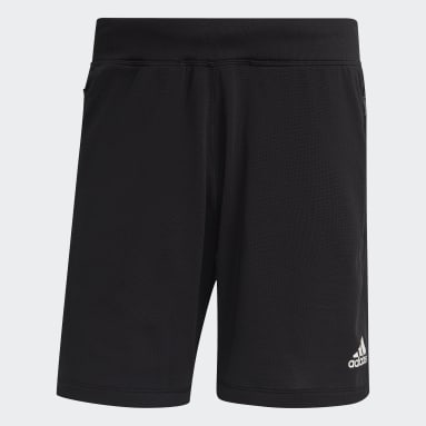 Men's Yoga Black Aeroknit Designed 2 Move Sport Seamless Shorts