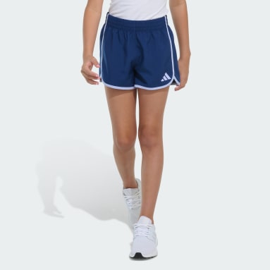 adidas Elastic Waistband Woven Shorts with Binding