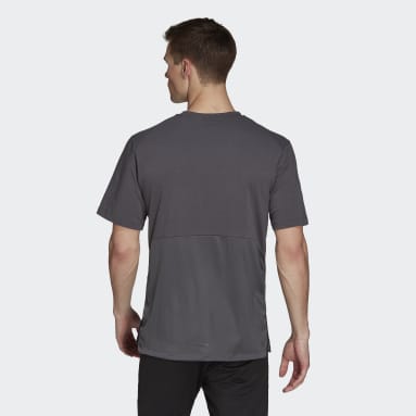 Playera de Yoga AEROREADY Gris Hombre Training