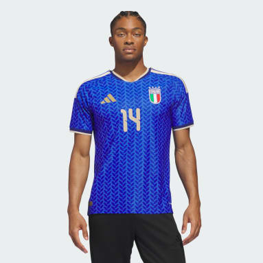 Italy 26 Home Chiesa Authentic Jersey