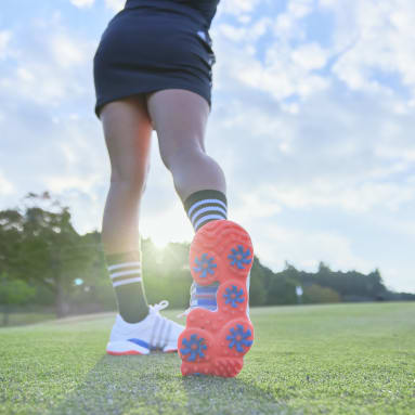 Women Golf Black 리사이클드 머티리얼 3S 크루 삭스