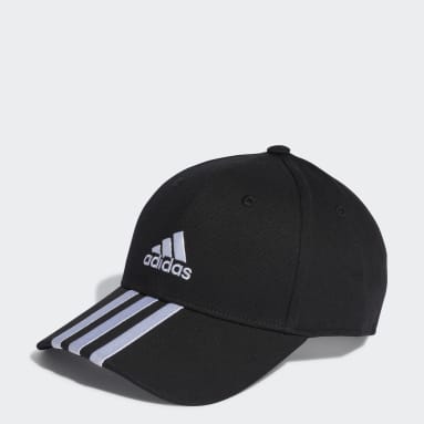 Sportswear Μαύρο Baseball 3-Stripes Cotton Twill Baseball Cap