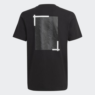 T-shirt da Juventus Preto Rapazes Futebol
