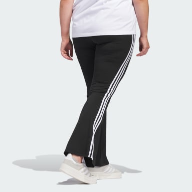 Adidas Originals Womens Track Pants Trousers Joggers Black White Stripes |  eBay
