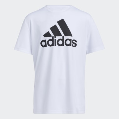 Youth Training White Performance Tee (Extended Size)