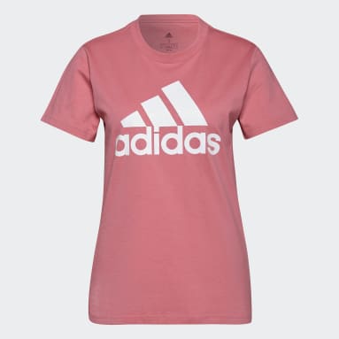 Women Sportswear Pink Essentials Logo Tee