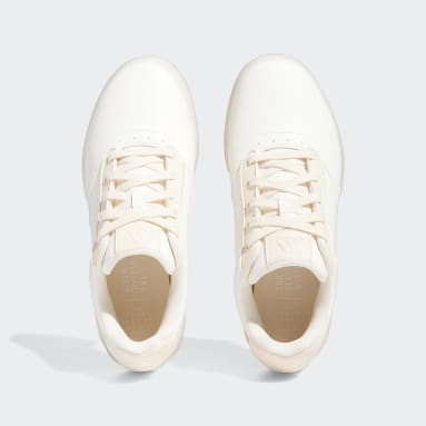 Women's Golf White Retrocross Spikeless Golf Shoes