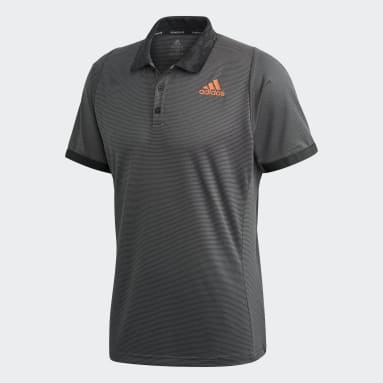 Men Tennis Grey FreeLift Primeblue Polo Shirt