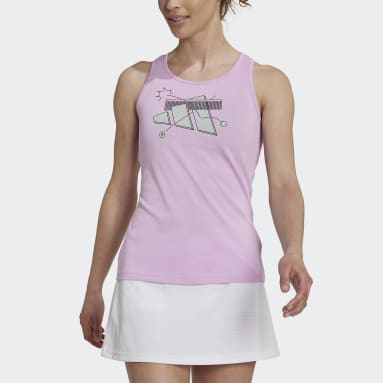 Camiseta de tirantes Tennis AEROREADY Violeta Mujer Tenis