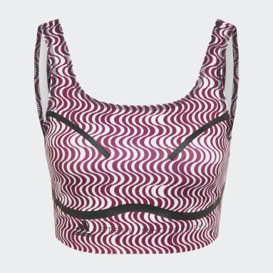 Top adidas by Stella McCartney TruePurpose Printed