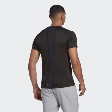 T-shirt X-City Noir Hommes Running