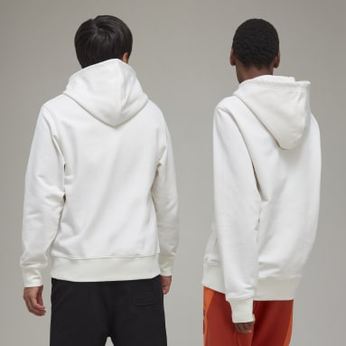 Y-3 White Y-3 Graphic Hoodie