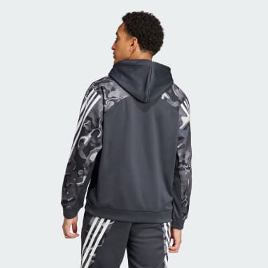 Muži Sportswear šedá Mikina Future Icons Allover Print Hoodie