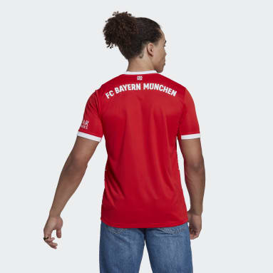 Camiseta Uniforme Local Bayern de Múnich 22/23 Rojo Hombre Fútbol